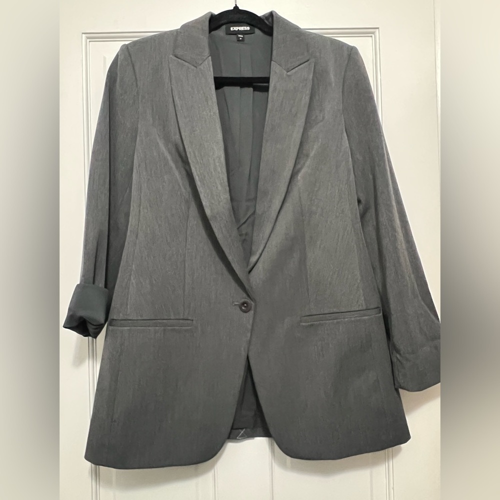 EXPRESS Editor One Button Boyfriend Blazer